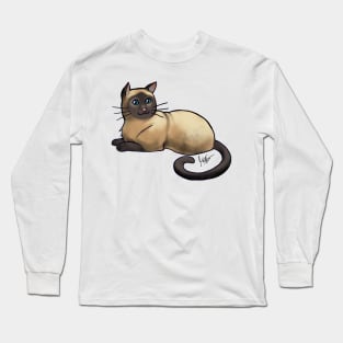 Cat - American Shorthair - Seal Point Long Sleeve T-Shirt